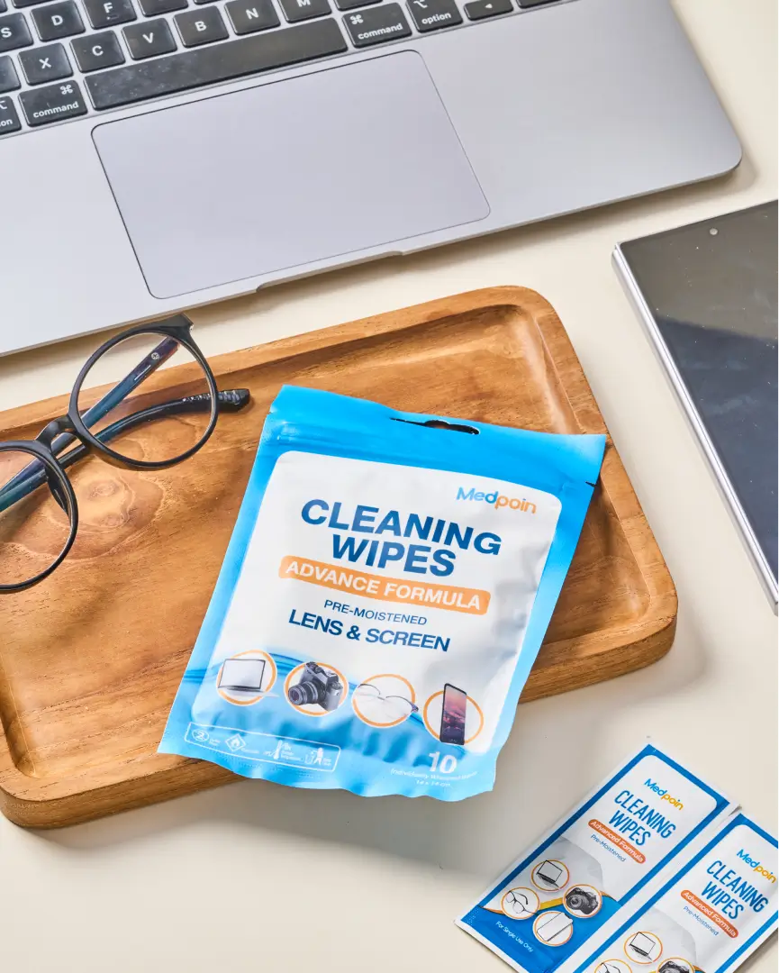 Medpoin - Lens & Screen Cleaning Wipes Sachet (10 Pcs)